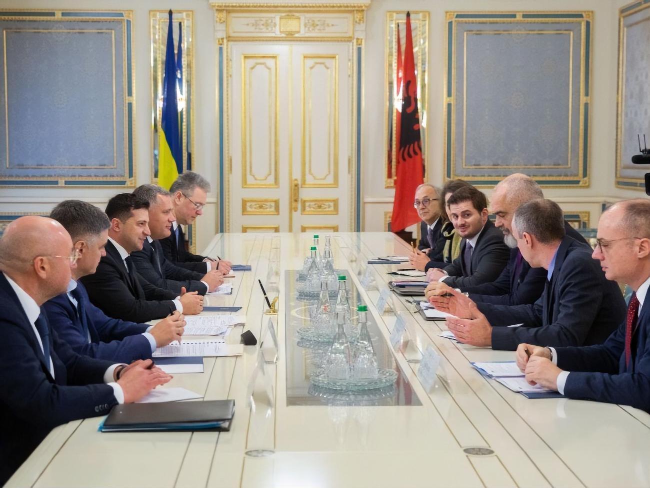 Зеленский встретился с главой ОБСЕ Рамой