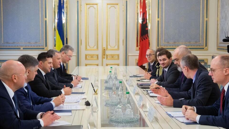 Зеленский встретился с главой ОБСЕ Рамой