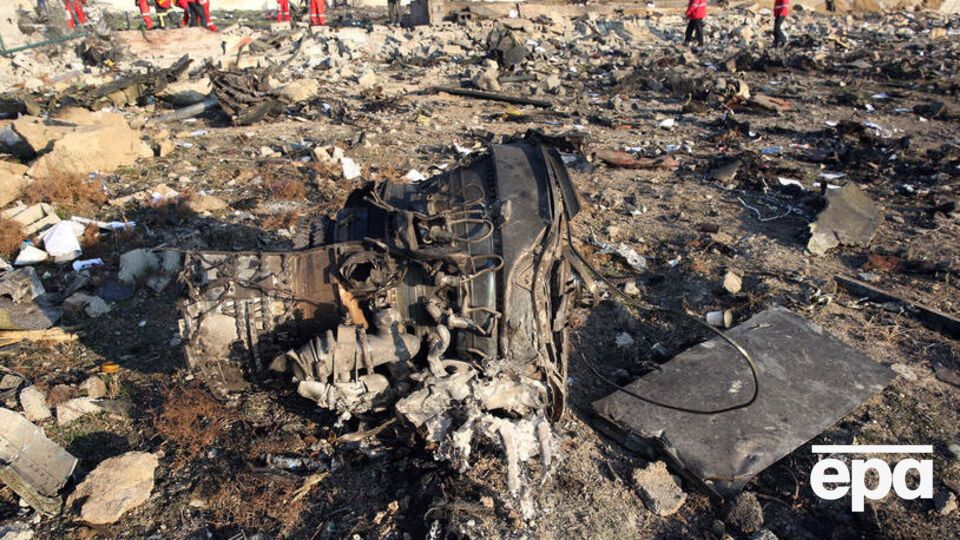 Самолет МАУ разбился 8 января под Тегераном