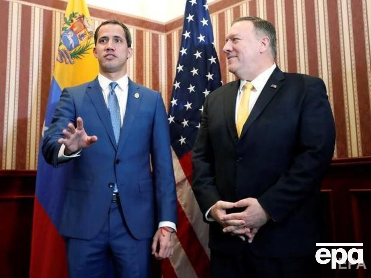 Помпео: Гуайдо является бесспорным лидером венесуэльцев