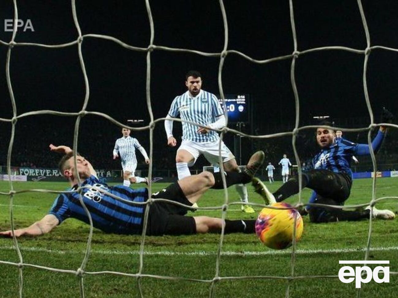 "Аталанта" проиграла СПАЛу со счетом 1:2