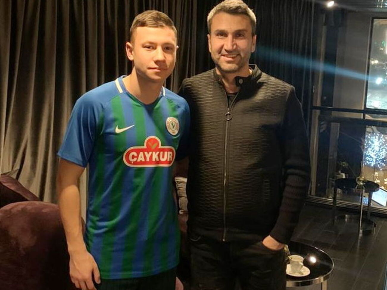 Борячук (ліворуч) у першій половині сезону зіграв три матчі