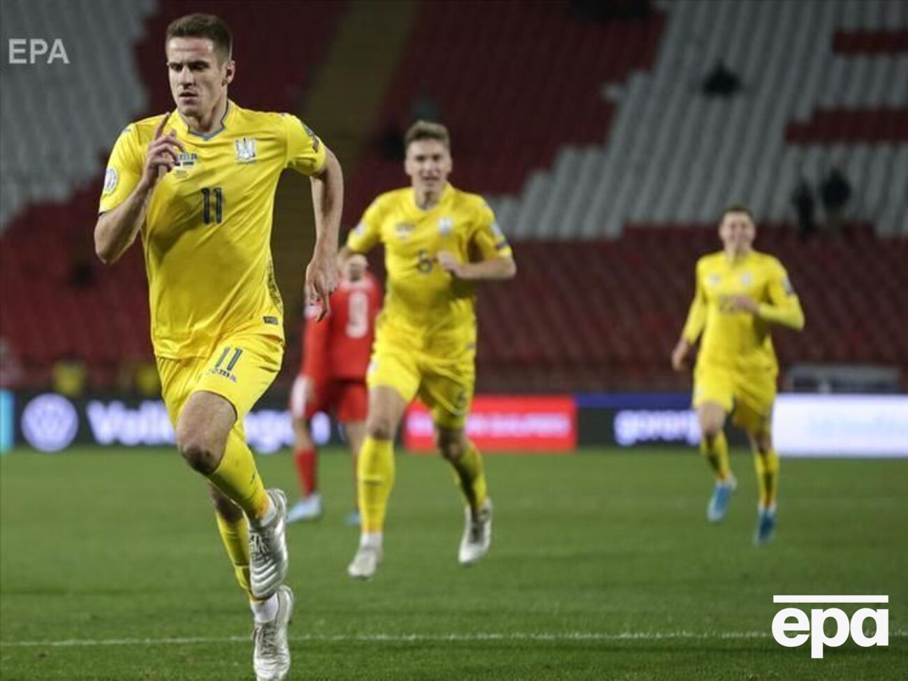 Бєсєдін зіграв 12 матчів за збірну України