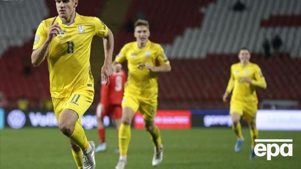 Бєсєдін зіграв 12 матчів за збірну України