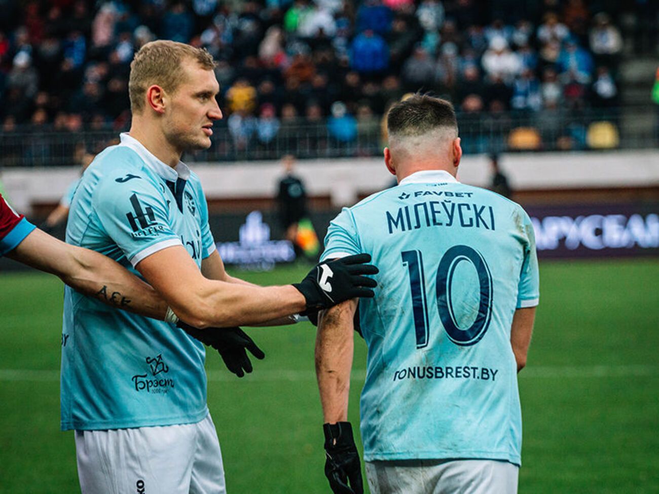 Милевский выступает за белорусский "Динамо" (Брест)