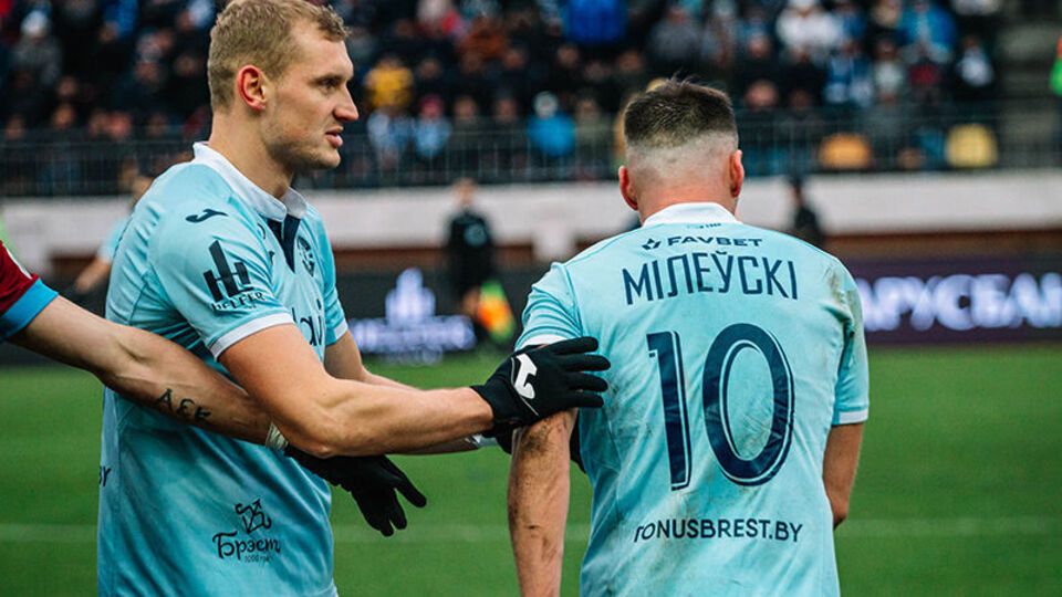 Милевский выступает за белорусский "Динамо" (Брест)