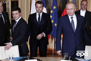 В Офисе президента Украины заявили, что у Зеленского пока нет в планах встречи с Путиным
