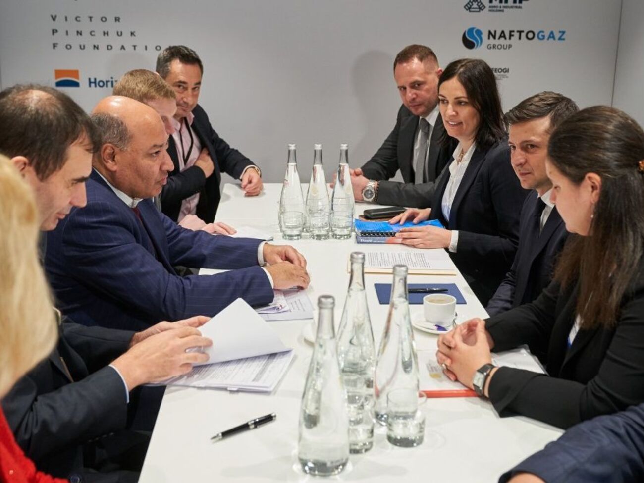 Глава ЕБРР на встрече с Зеленским в Давосе выразил удовлетворение прогрессом реформ в Украине