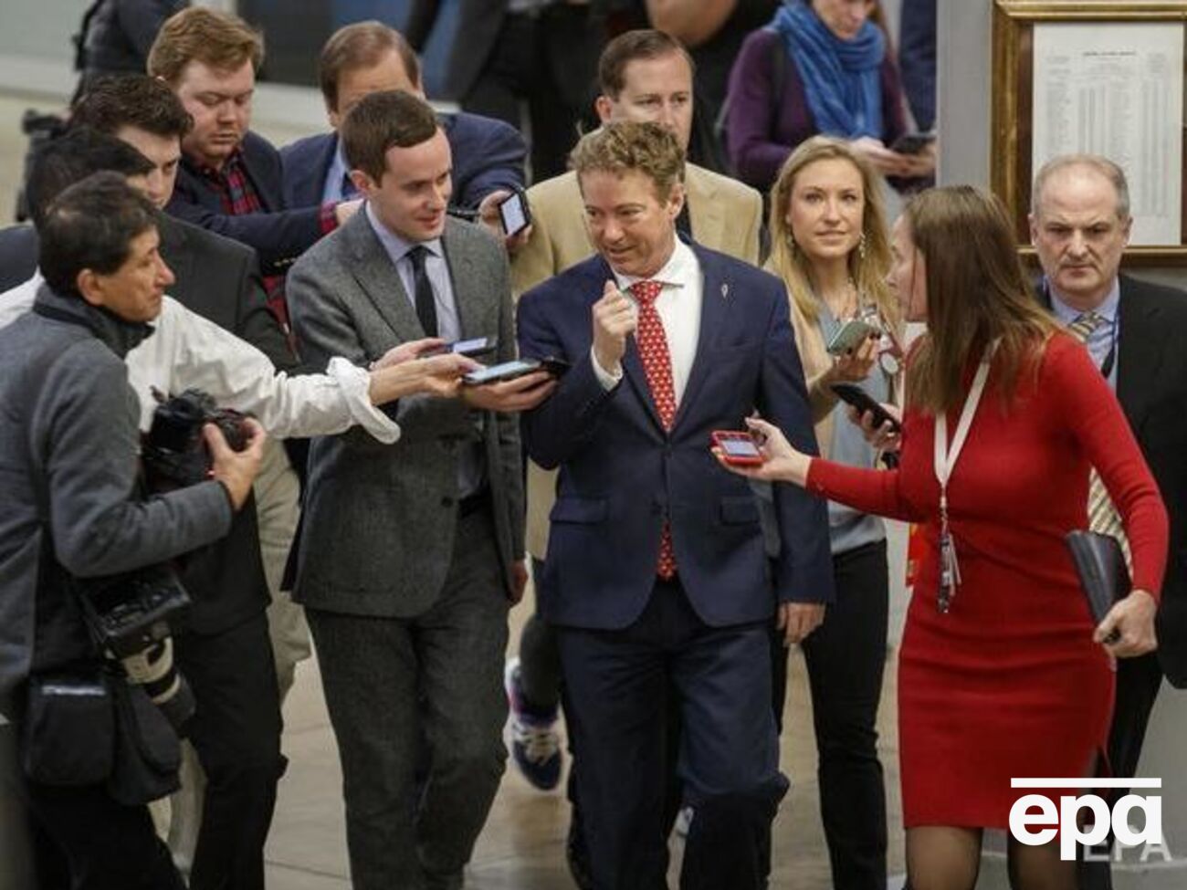 Сенатор Пол заявил, что намерен давить на сенаторов, чтобы скорее завершить процесс импичмента