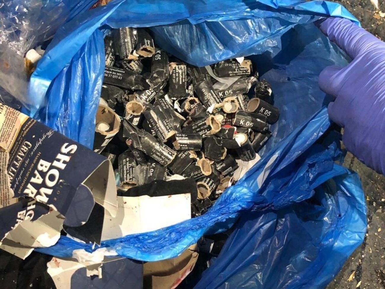 Одновременно сдетонировало много петард