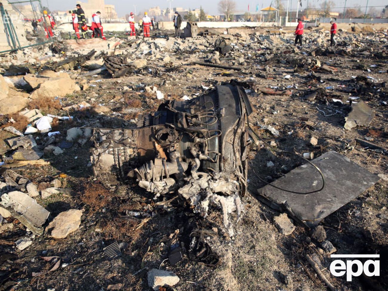 Иранские военные сбили украинский самолет 8 января