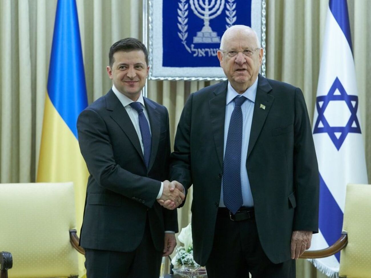 Зеленский рассказал Ривлину о расширении музея Бабьего Яра