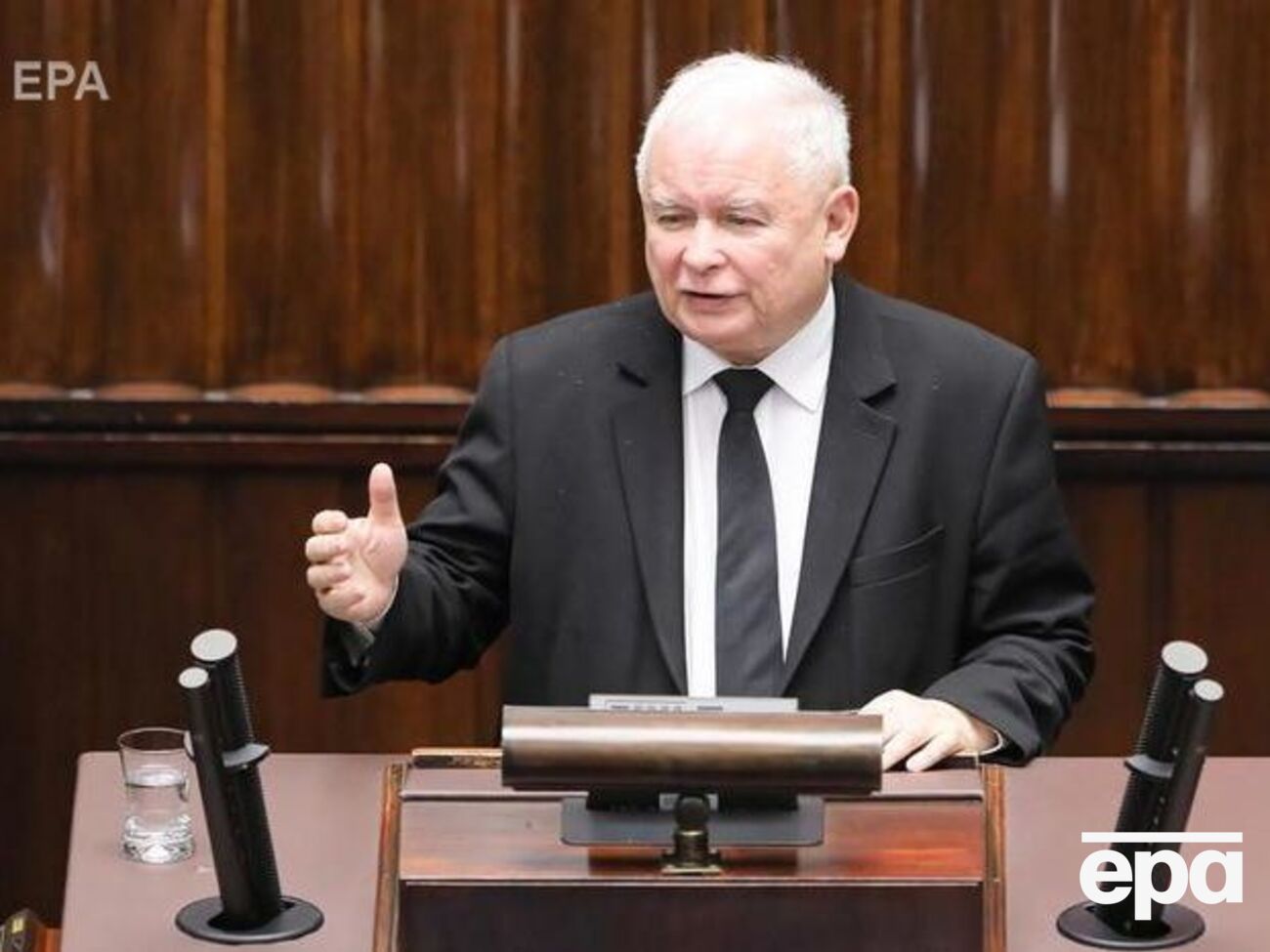 Качиньский сравнил РФ и ФРГ
