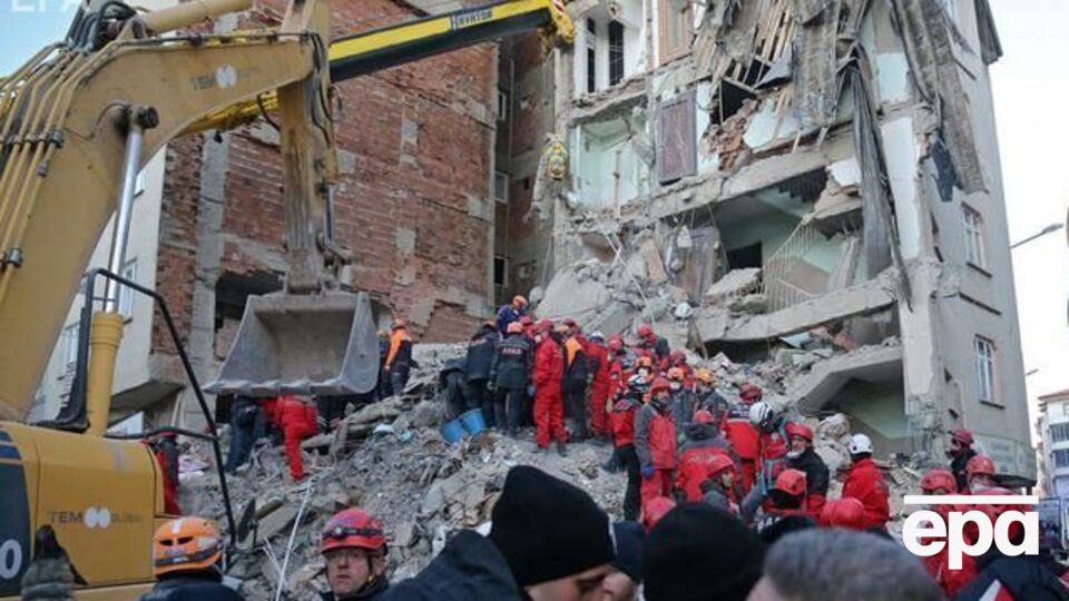 Землетрясение магнитудой 6,8 произошло в Турции 24 января