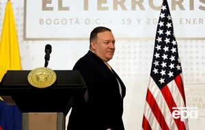 Келли говорила, что после интервью Помпео (на фото) кричал на нее примерно столько же времени, сколько длилась беседа