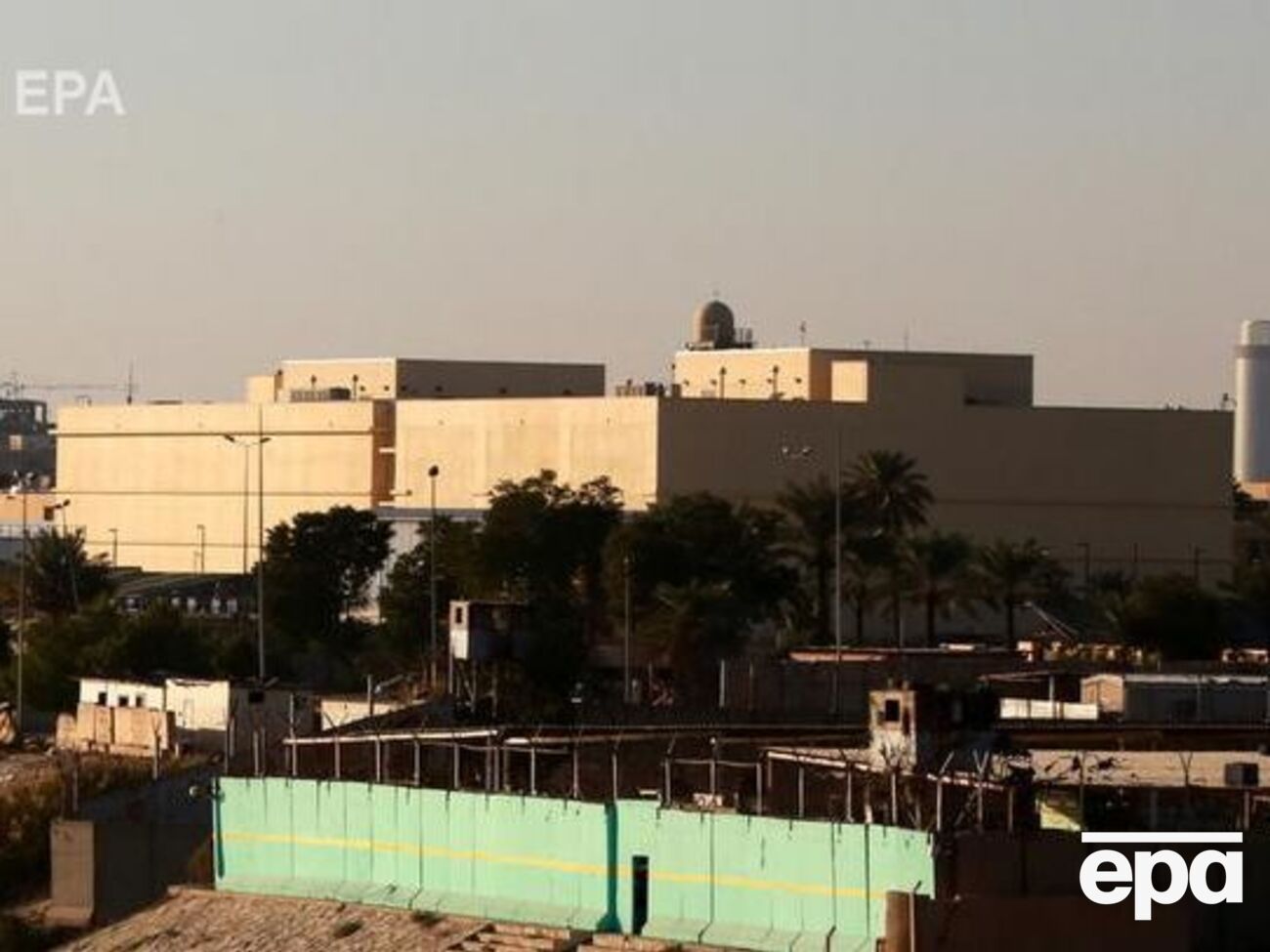 "Зеленая зона", где находится посольство США, неоднократно подвергалась обстрелам