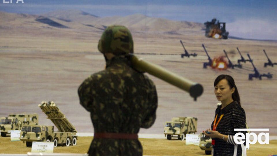 Китай посів друге місце з виробництва озброєння