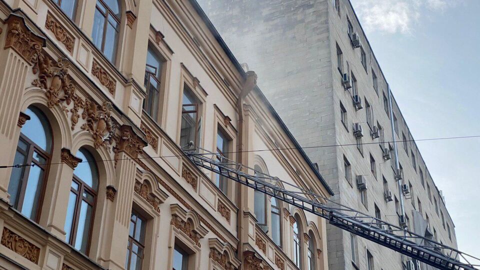 Причиною пожежі в будівлі Мінкульту стало несправне електроустатковання