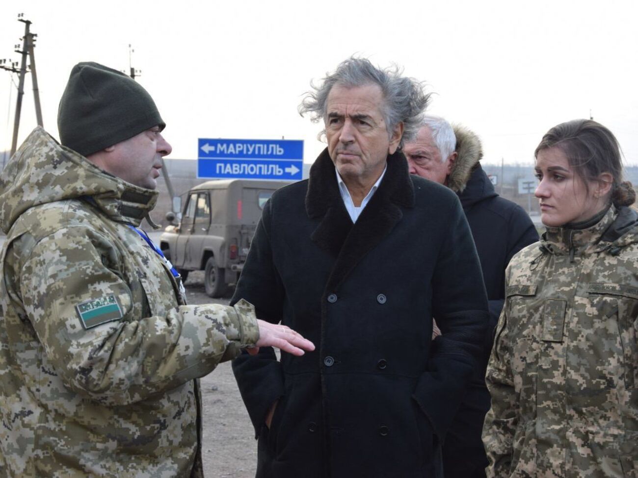 Французу рассказали о работе КПВВ