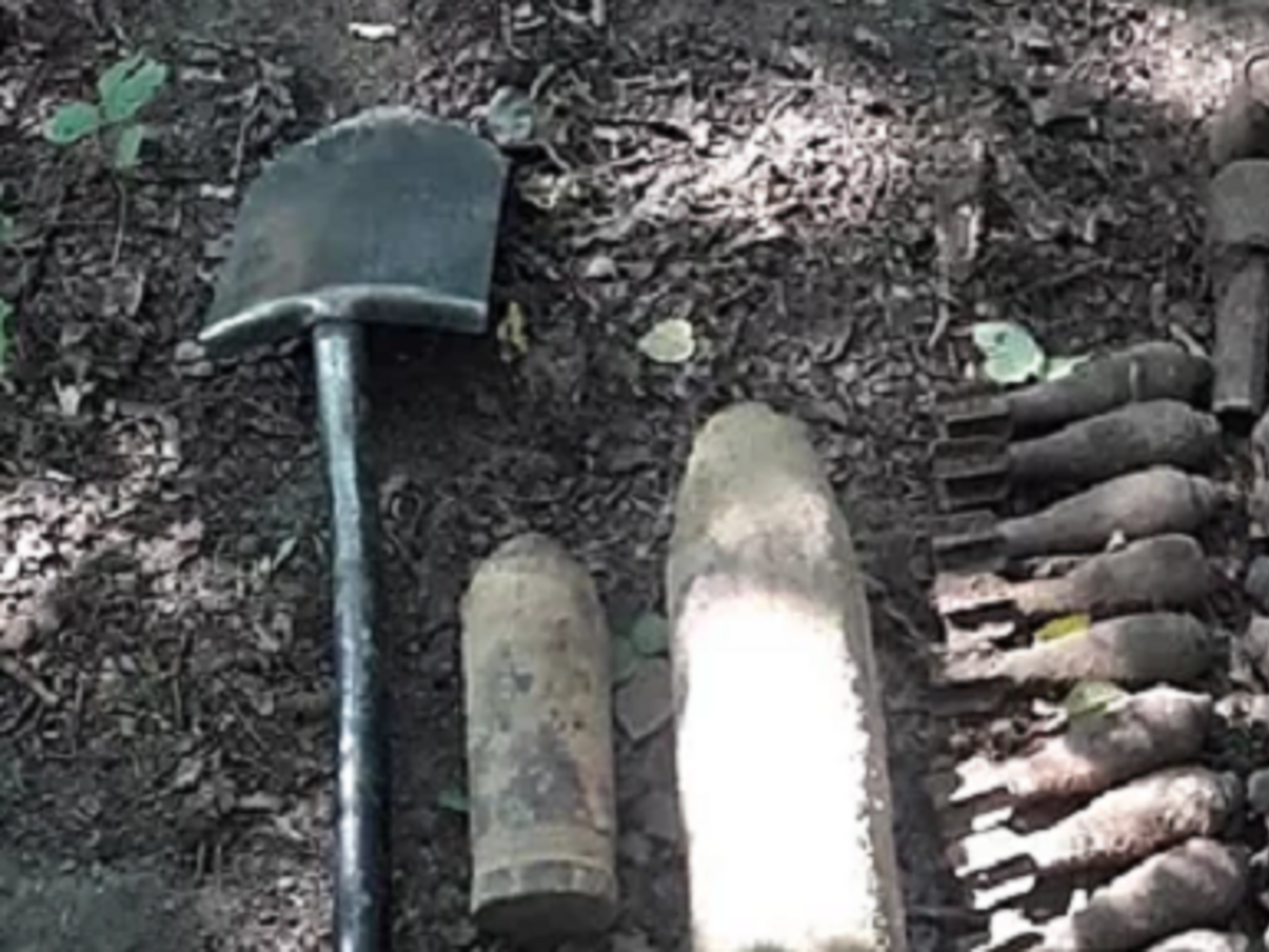 На Лисій горі в Києві періодично виявляють боєприпаси часів Другої світової війни