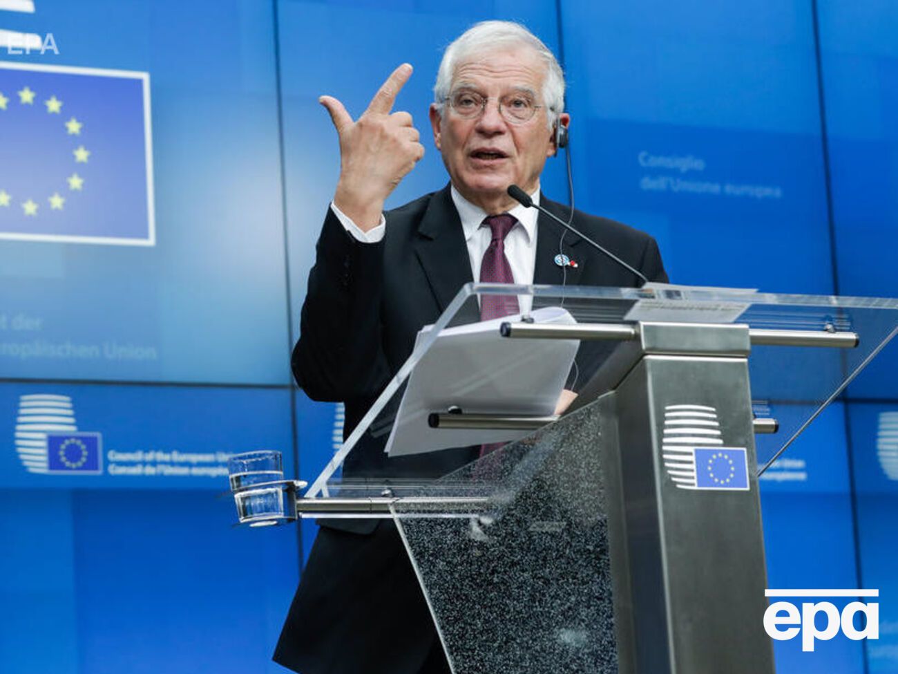 Боррель: Ми збільшили нашу підтримку, щоб пом'якшити ефект від російських дій зі дестабілізації регіону