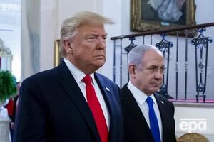 На презентації плану Трампа був присутнім прем'єр-міністр Ізраїлю Біньямін Нетаньяху