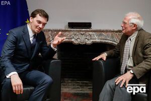 Гончарук встретился с Боррелем в Брюсселе