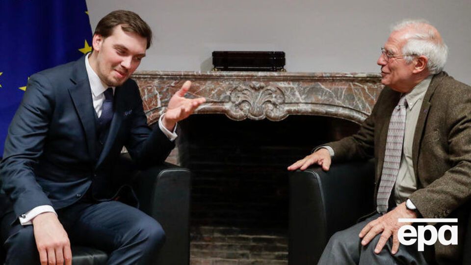 Гончарук зустрівся з Боррелем у Брюсселі
