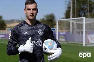 Сейчас Лунин выступает за "Вальядолид" на правах аренды