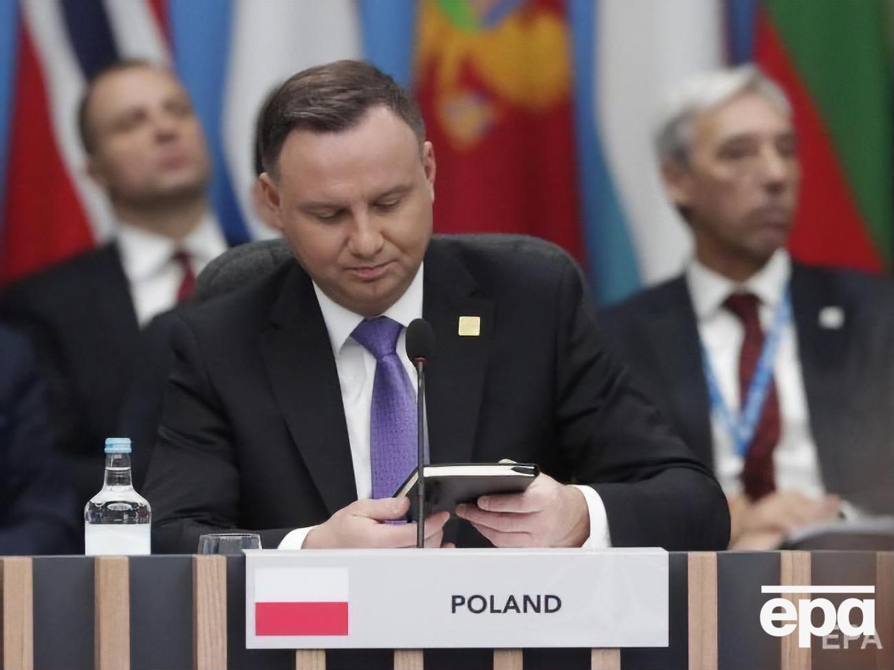 Офіційно про скасування візиту Анджея Дуди в Ізраїль поки не повідомляли