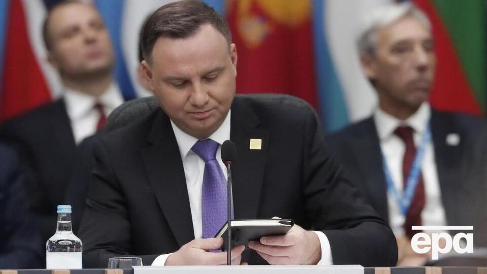Офіційно про скасування візиту Анджея Дуди в Ізраїль поки не повідомляли