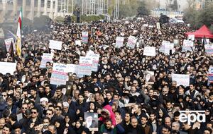 В Иране проходят демонстрации в связи с убийством генерала Сулеймани. Фоторепортаж