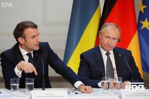Під час розмови Макрон і Путін обговорювали врегулювання конфлікту в Україні