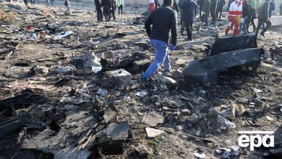 Украинский самолет в Иране был сбит 8 января
