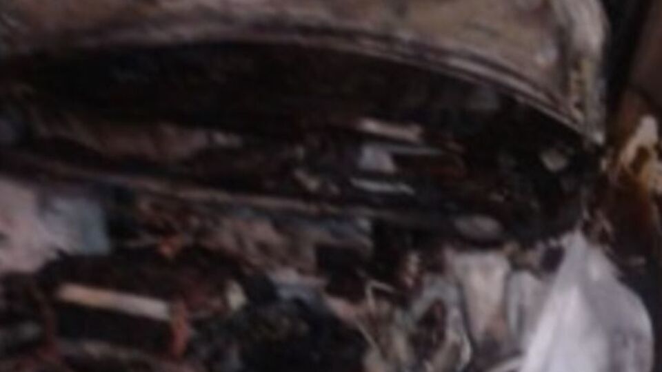 Машину подожгли с 0.00 до 0.10 30 января во Львове