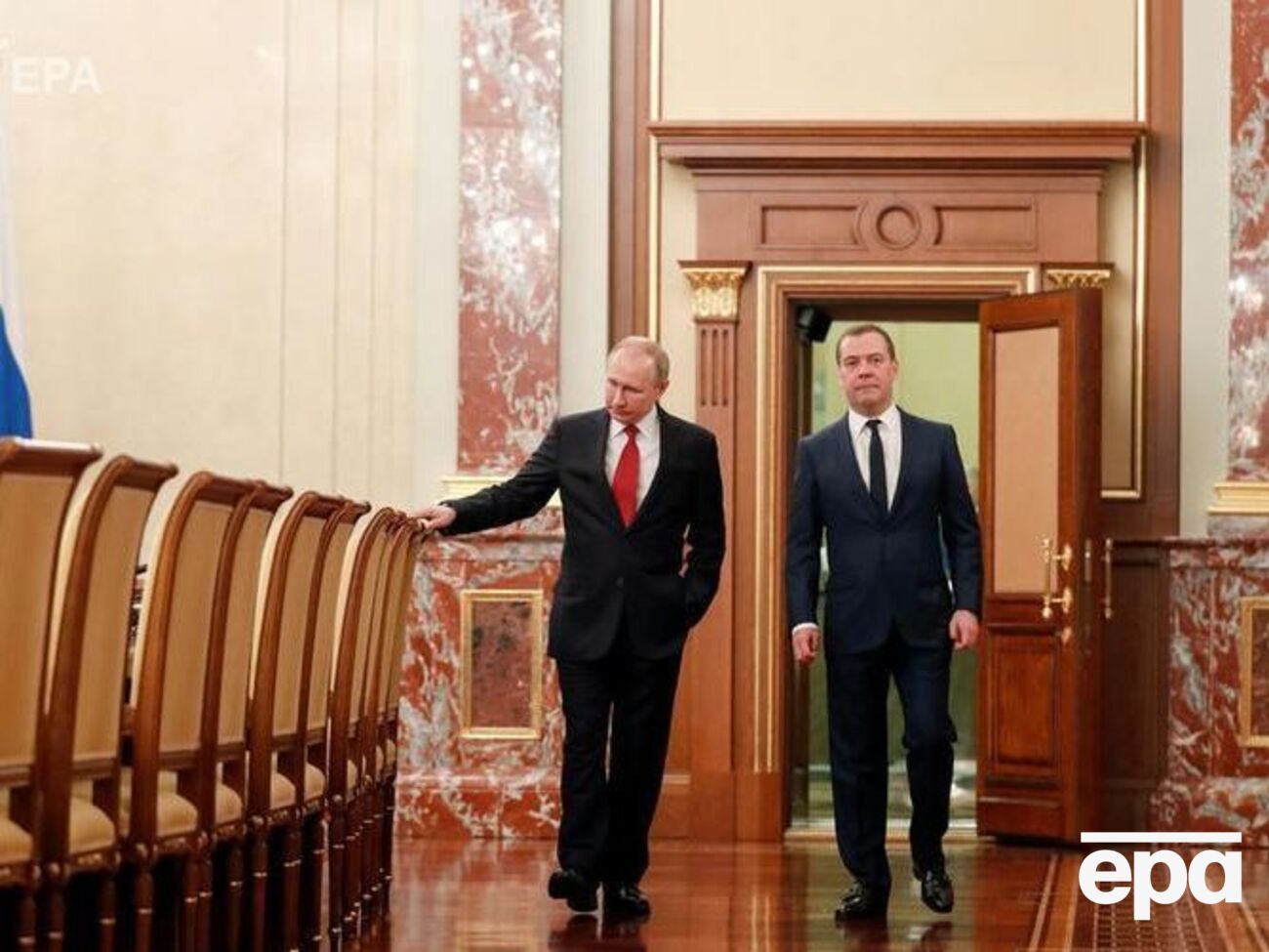 Путин назначил Медведева на новую должность 16 января