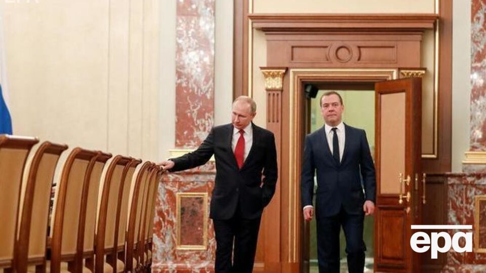 Путін призначив Медведєва на нову посаду 16 січня