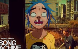 Gorillaz традиционно представлены в виде анимационных героев