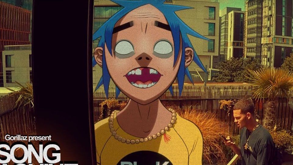 Gorillaz традиционно представлены в виде анимационных героев