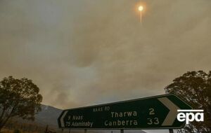 Пожары могут затронуть южные окраины Канберры, в которых живет около 400 тыс. человек