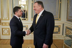 Зеленський зустрівся з державним секретарем США у Києві