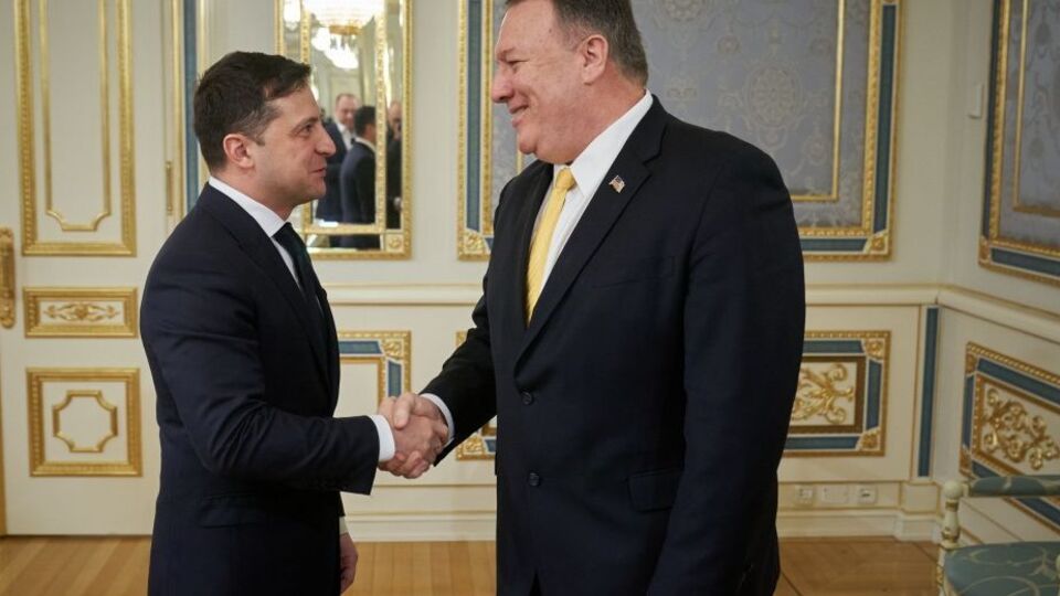 Зеленский встретился с Государственным секретарем США в Киеве