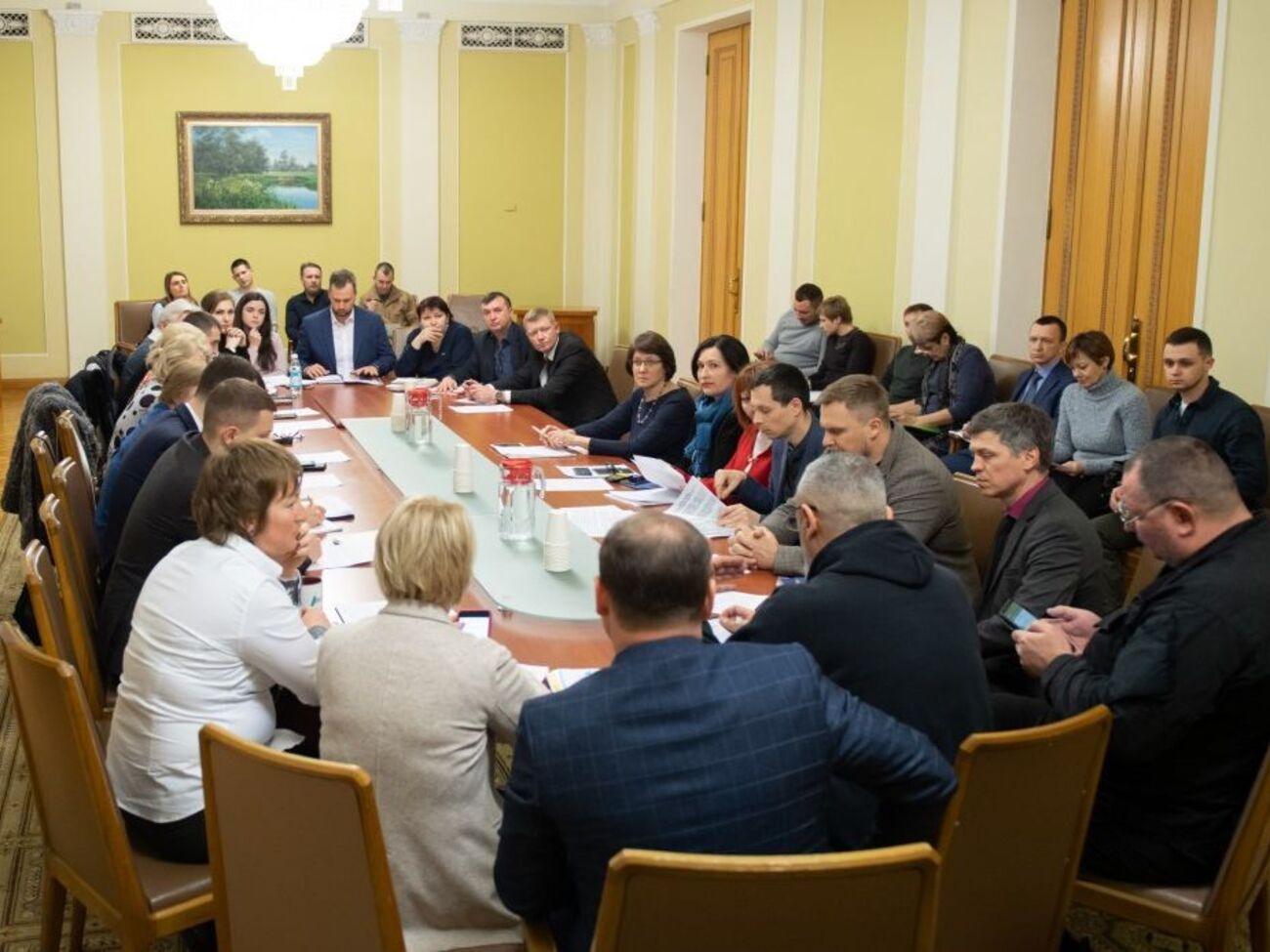 Участники заседания также обсудили проблему формирования списка удерживаемых лиц для обмена с ОРДЛО