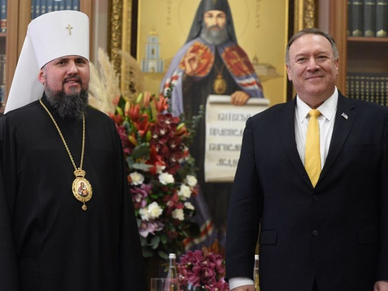 Епіфаній розповів Помпео про становлення ПЦУ