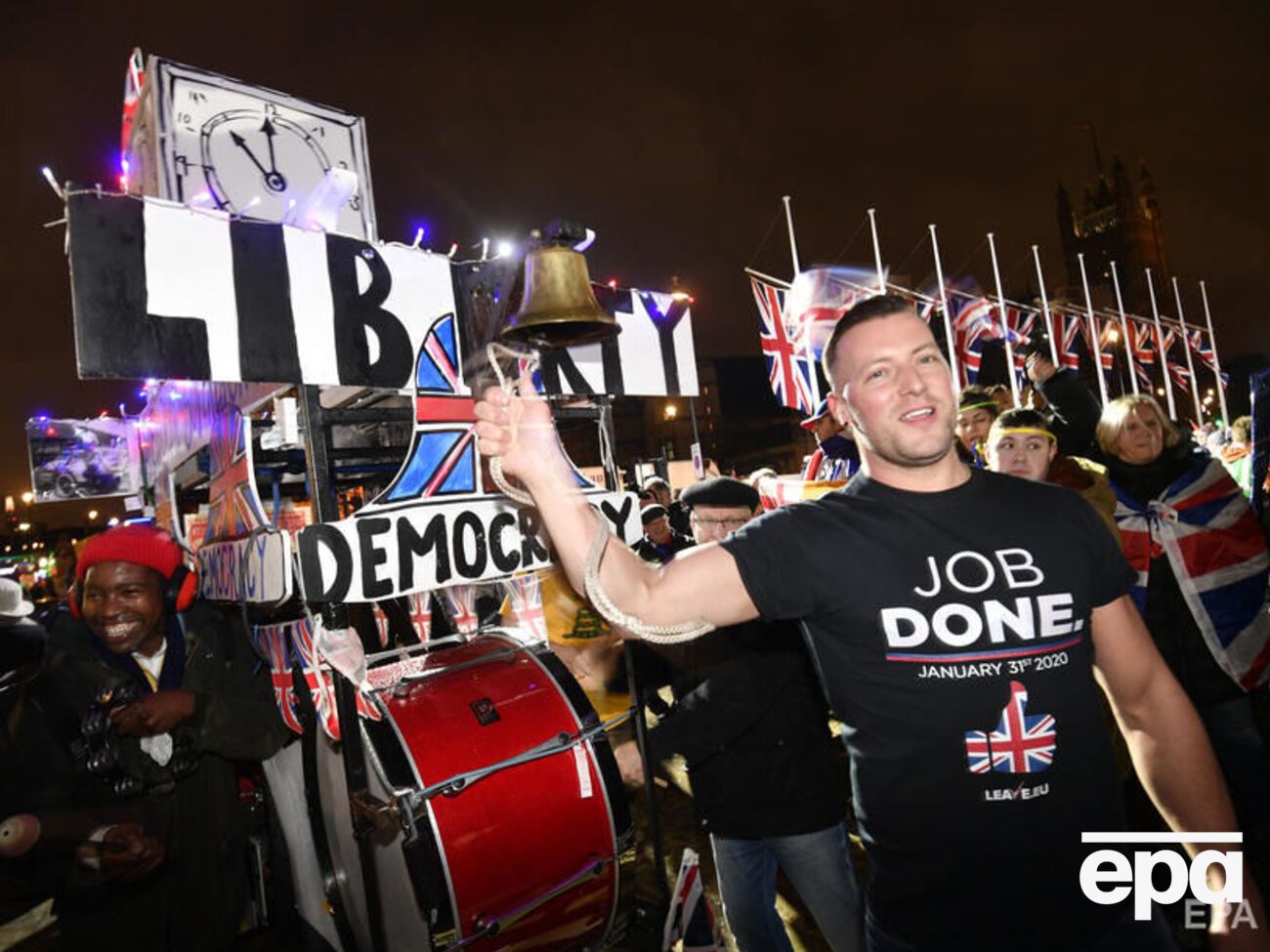 В Лондоне готовятся праздновать выход Соединенного Королевства из ЕС