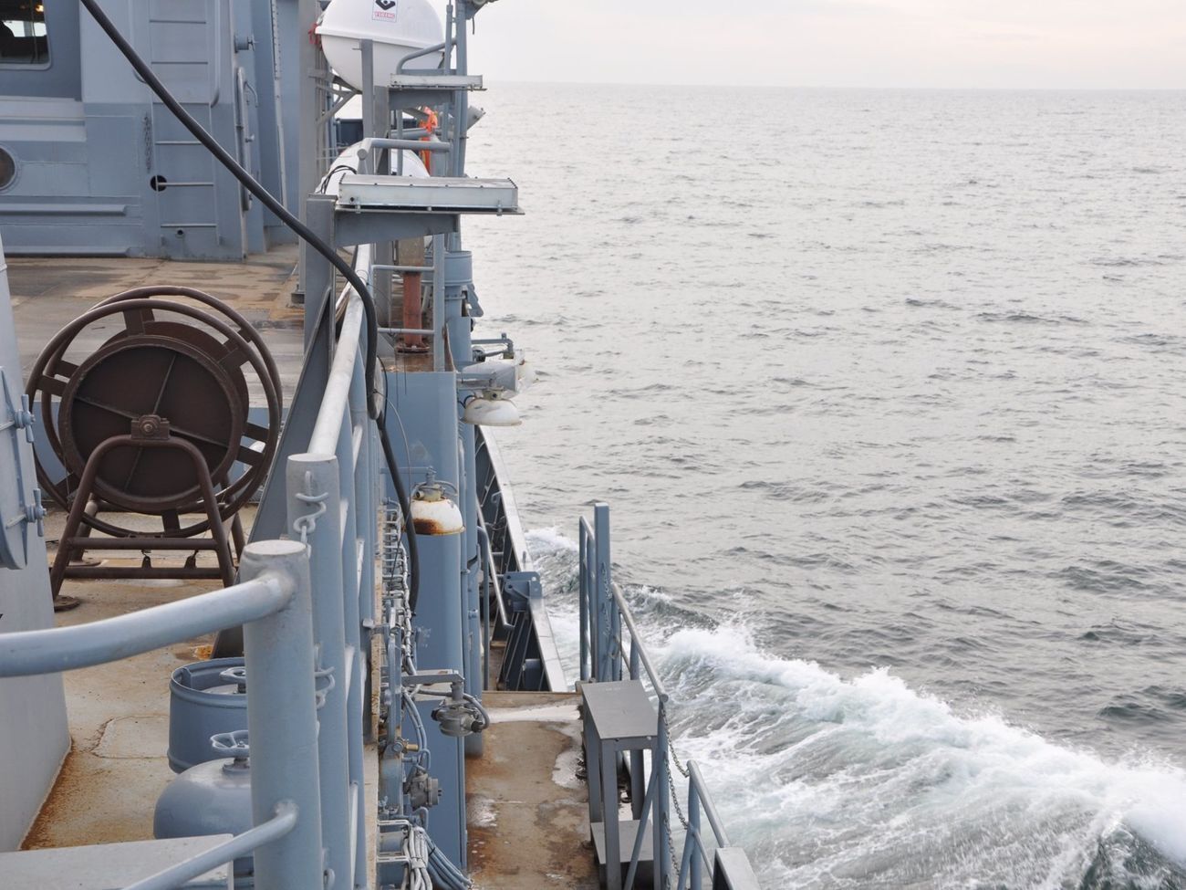 Корабль проходил ходовые испытания