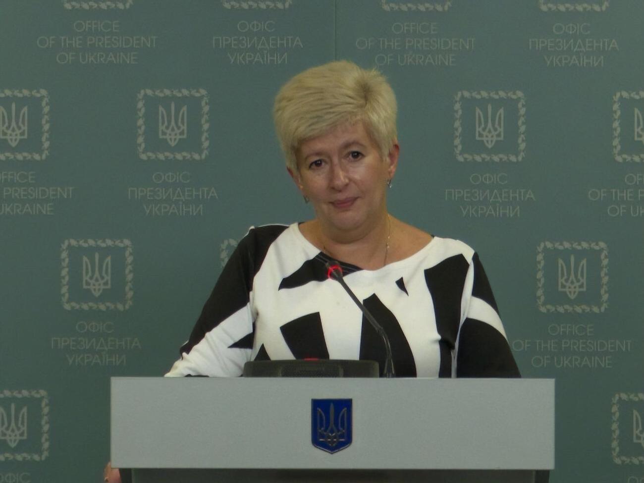 Лутковская: Мы еще имеем большое количество людей, находящихся в незаконном удержании на территории ОРДЛО