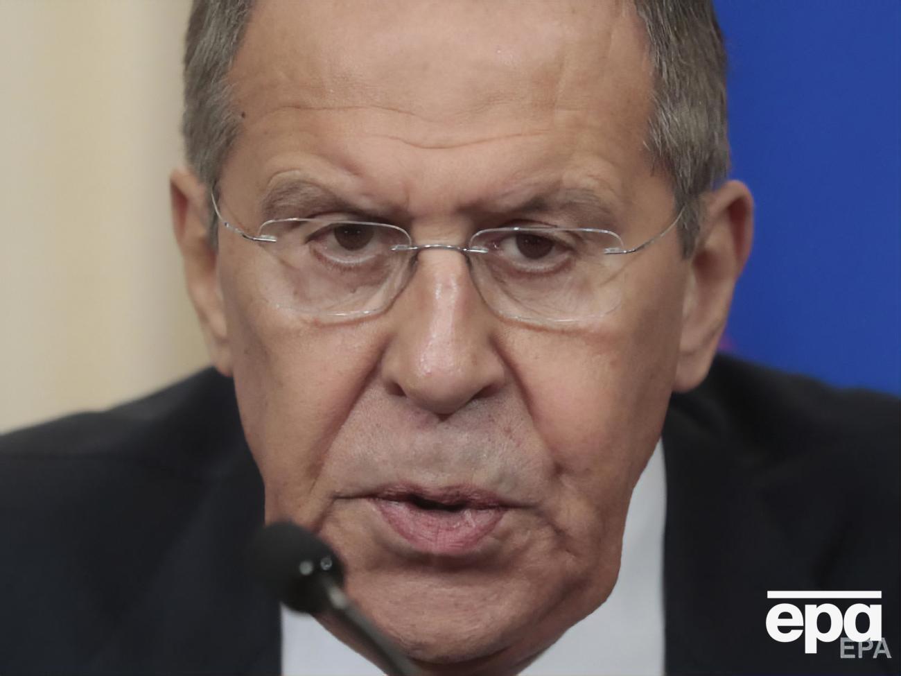 Лавров (на фото) говорил с Помпео и Зарифом о гибели Сулеймани