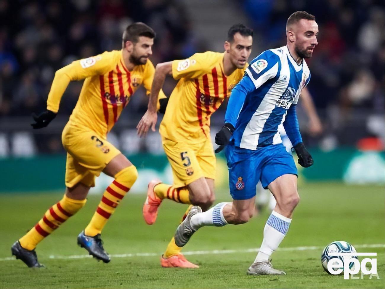 "Барселона" и "Эспаньол" сыграли вничью со счетом 2:2