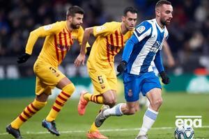 "Барселона" и "Эспаньол" сыграли вничью со счетом 2:2